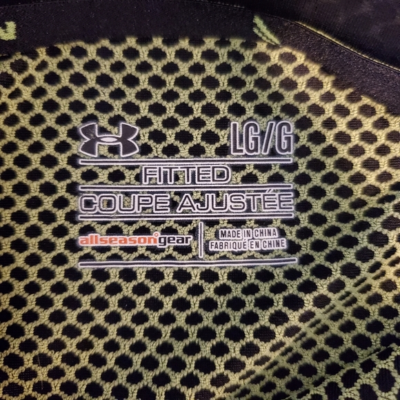 Under Armour Black Zip Pullover - Picture 4 of 5